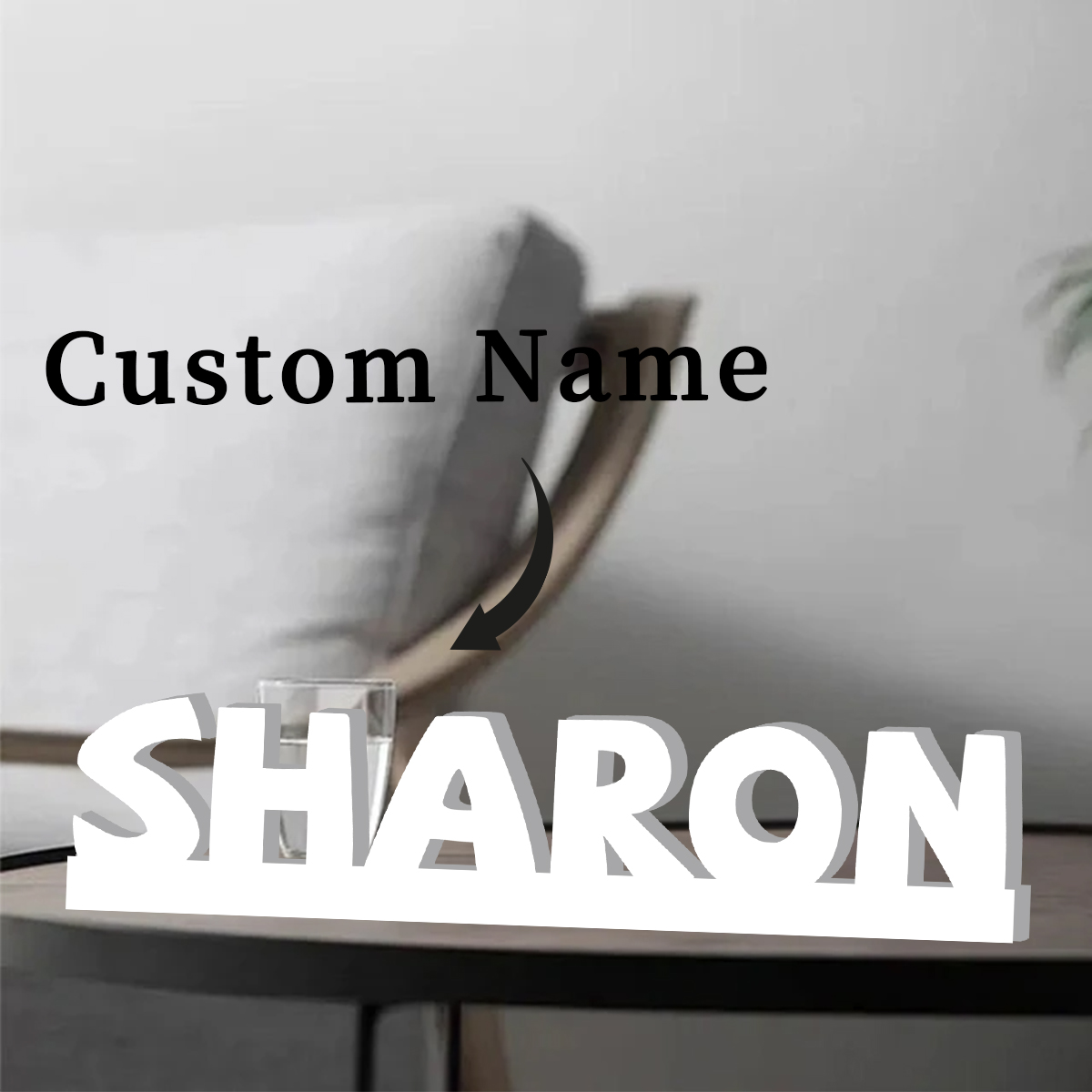 Home Decor Diy Ideas - Personalized Plaque,Home Decor,PVC Ornament, All Season,Anniversary
