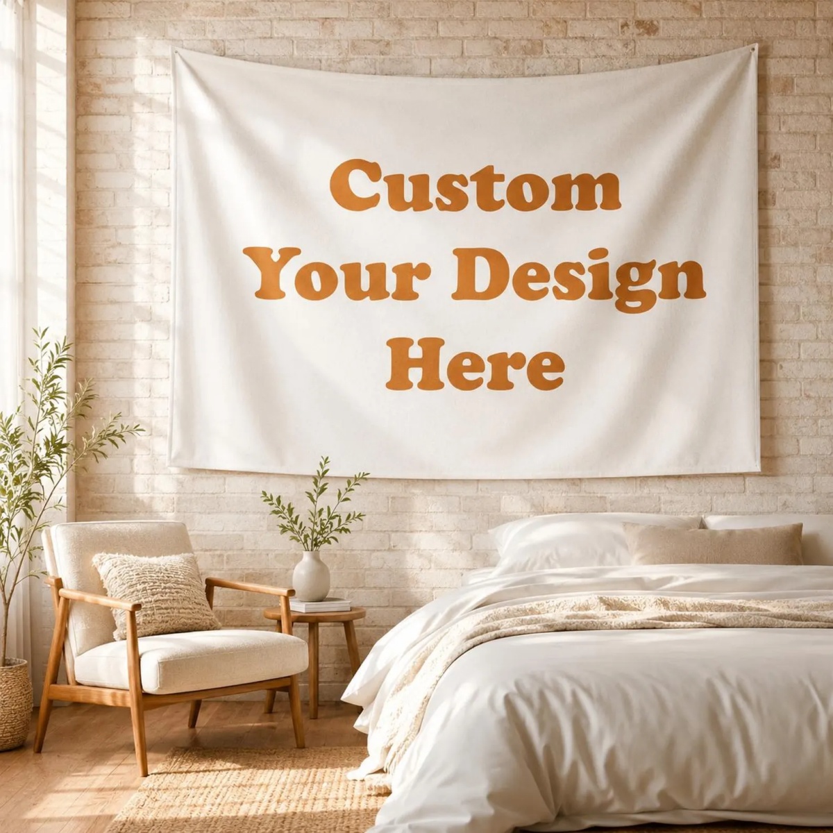 Home Decor Product - A personalized custom tapestry—unique home decor
