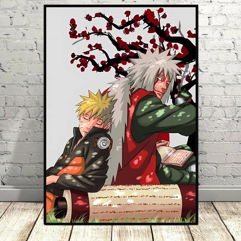Home Decor Kit - Painting By Numbers Kit NARUTO Uchiha