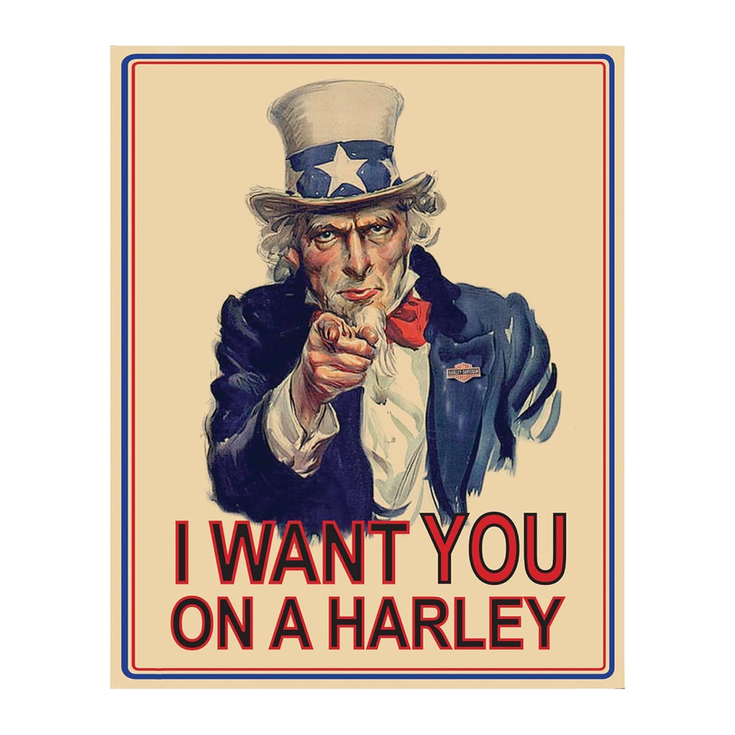 Home Decor Quotes On Wall - Uncle Sam- I Want You On