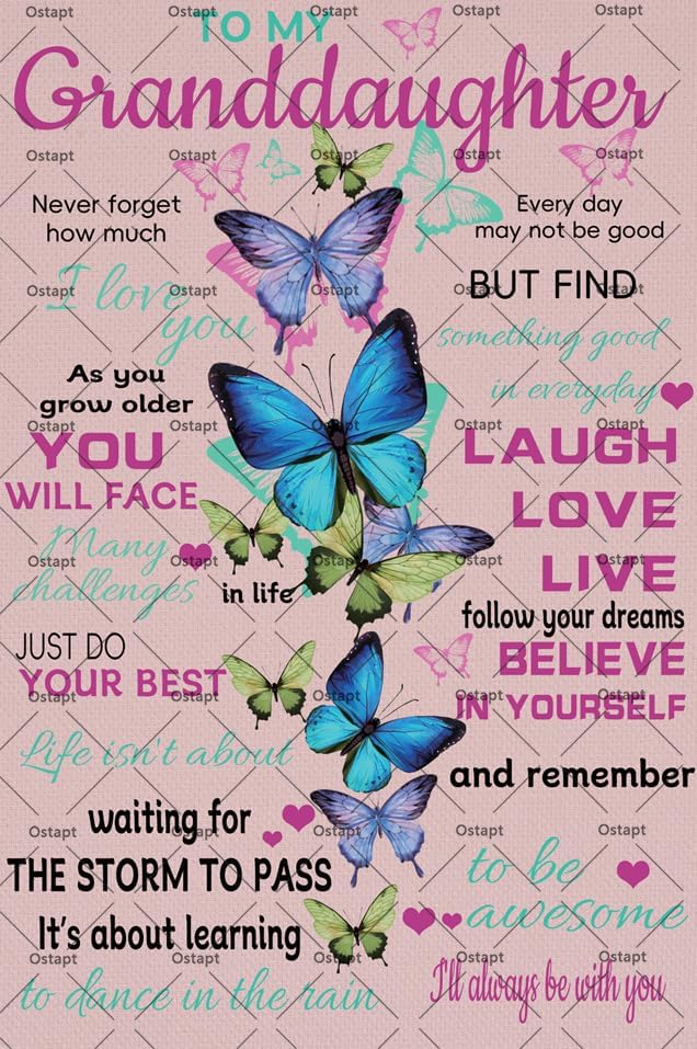 Home Decor How To - Inspirational Granddaughter Sign For Grandma Grandpa