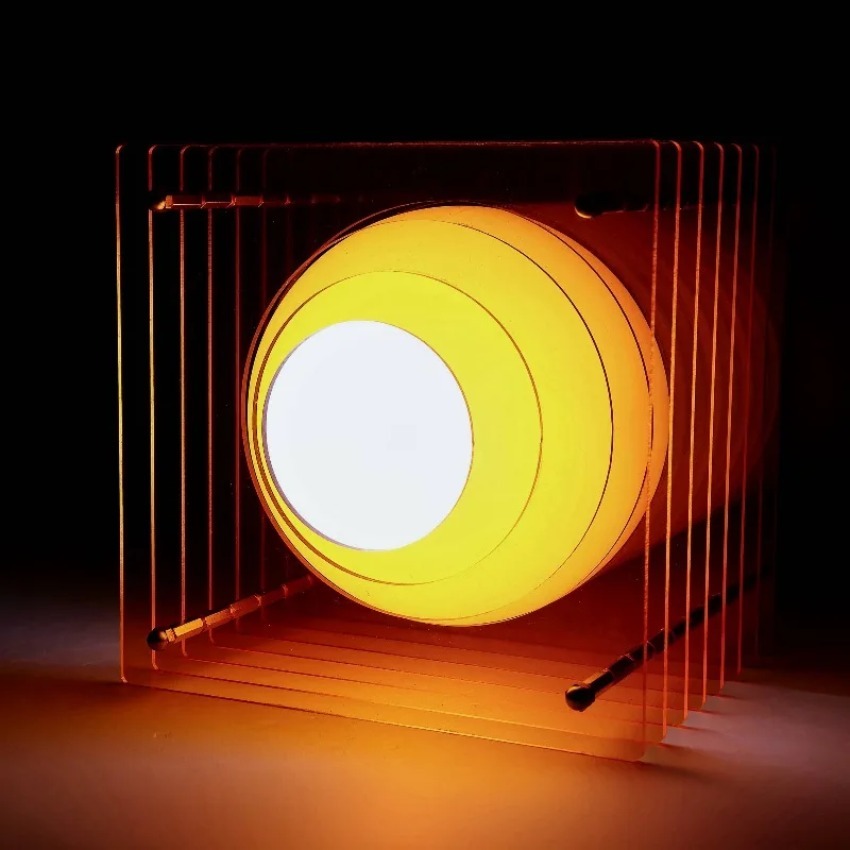 Home Decor Pinterest - DIY Acrylic Thousand Layer Lamp Moon