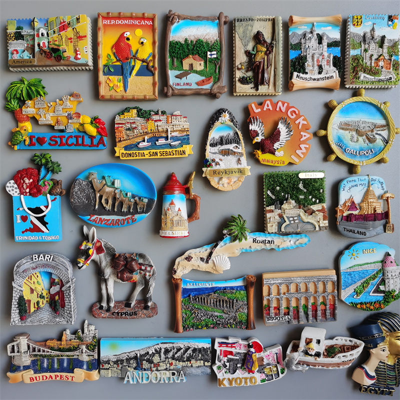Home Decor New Orleans - Fridge magnet New Orleans Rep.Dom Finland