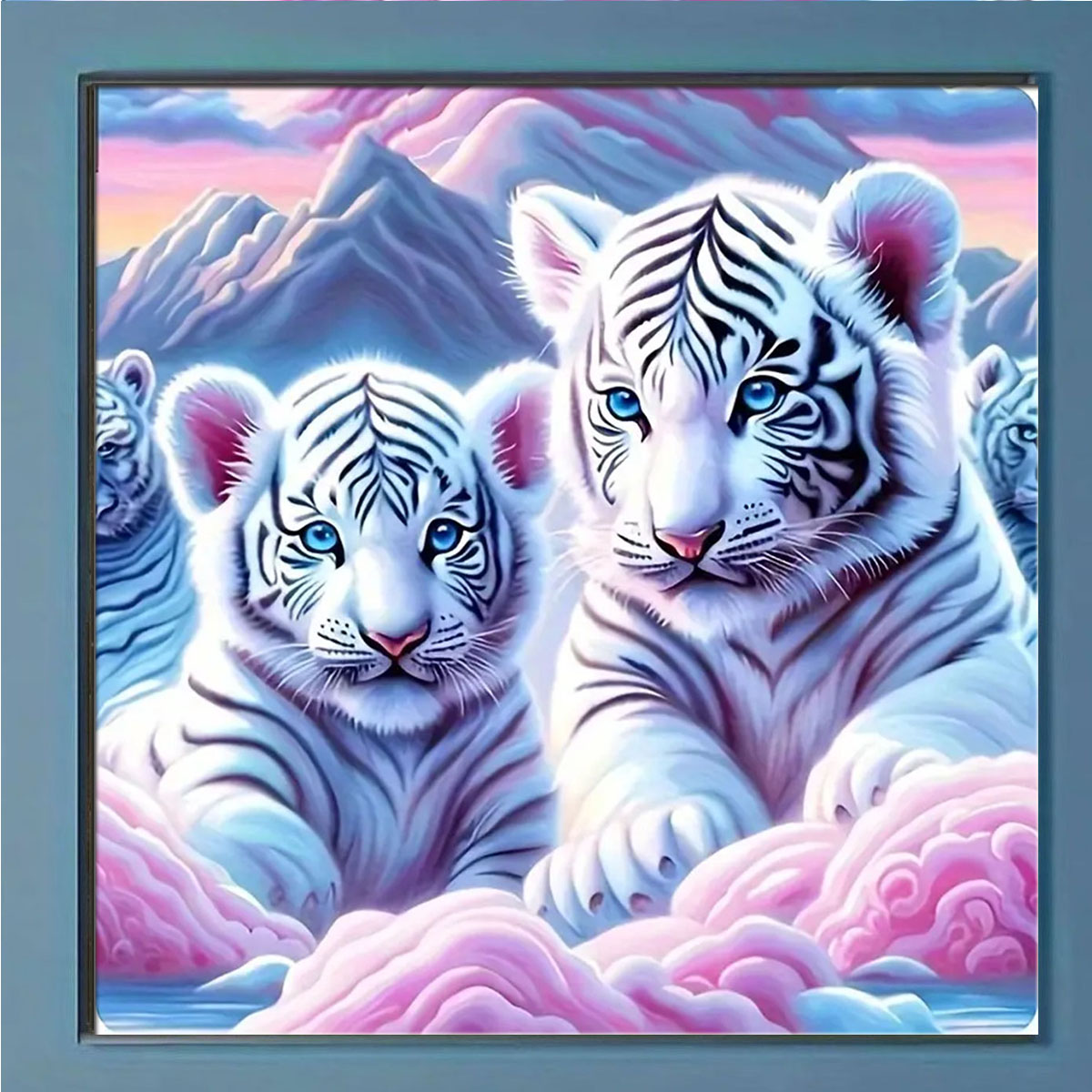 Home Decor Diy Ideas - Tiger 5D Diamond Painting Set, DIY