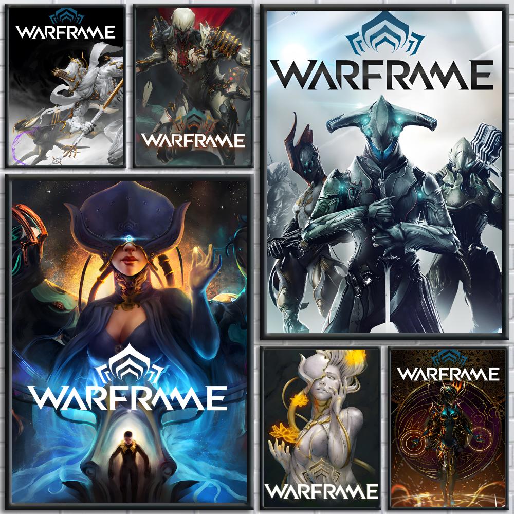 Home Decor Video - Video Game W-Warframe Poster Trendy And