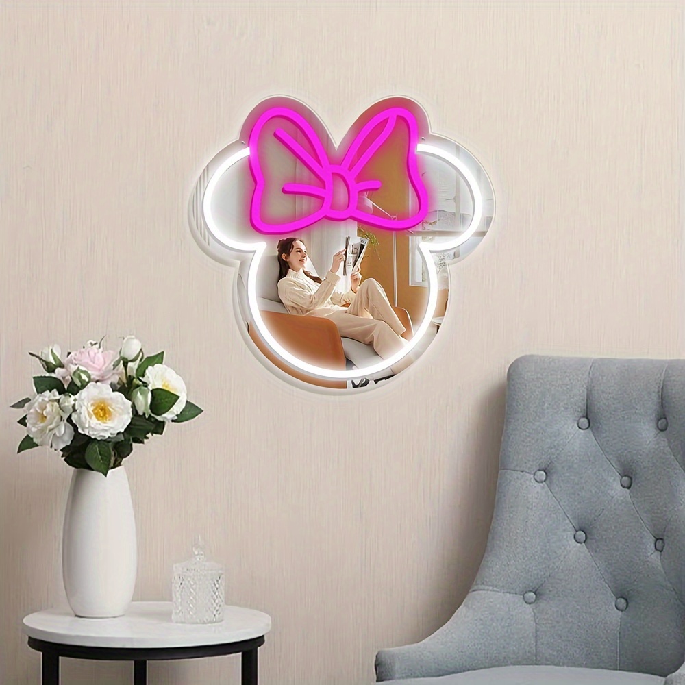 Home Decor Disney - Disney Minnie Mouse LED Neon Sign