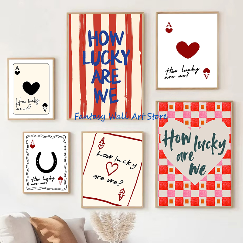 Home Decor How To - How Lucky Are We Trendy Quotes
