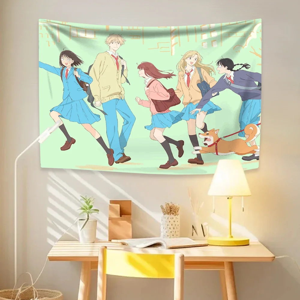 Aesthetic Tapestry - Japanese Cartoon Anime Skip And Loafers