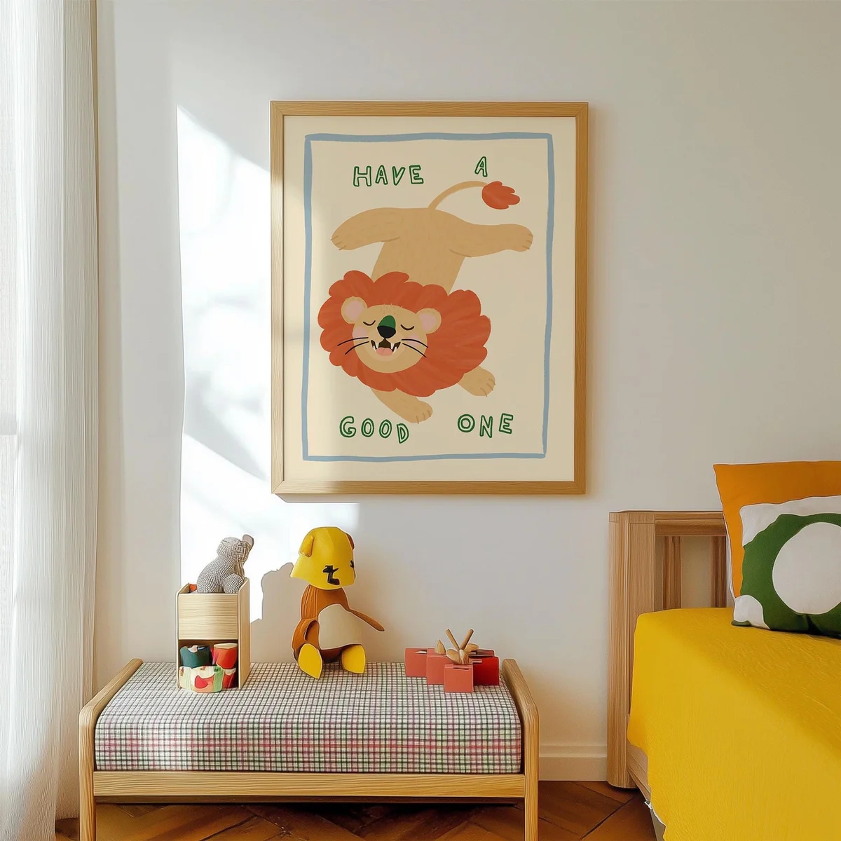 Home Decor Quotes - Modern,Cartoon Loin And Have A Good