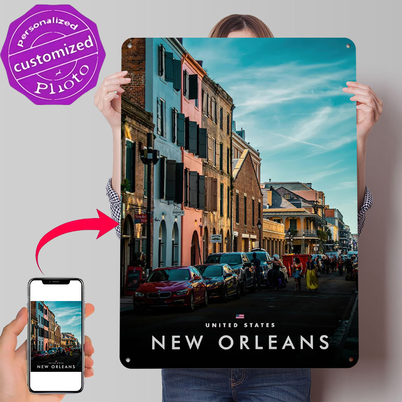 Home Decor New Orleans - New Orleans Street Scene Printed Poster
