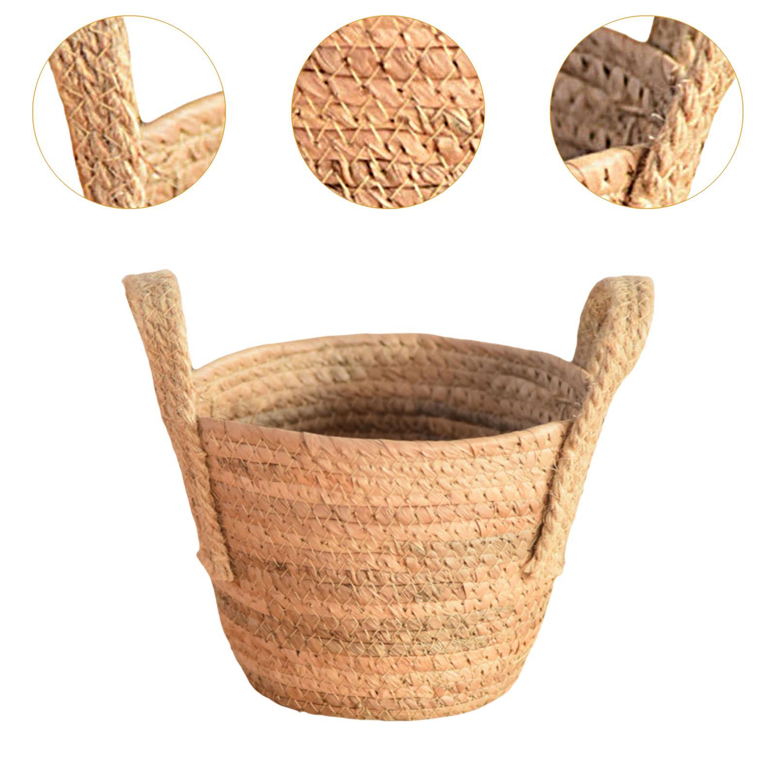 Home Decor Hampers - Decorative Storage Basket Laundry Woven Hamper