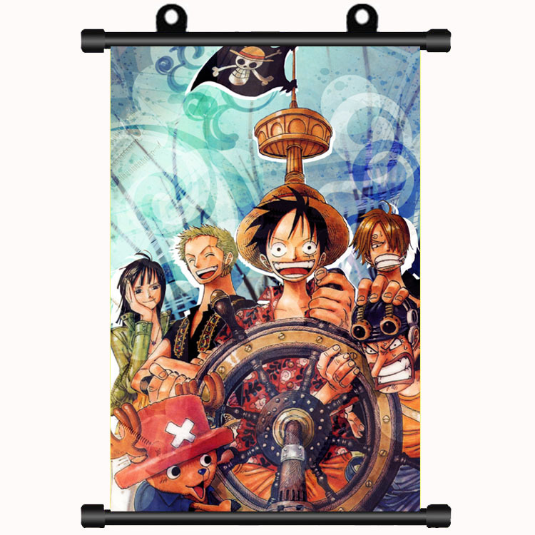 Home Decor Kit - One Piece Characters Frameless Canvas Wall