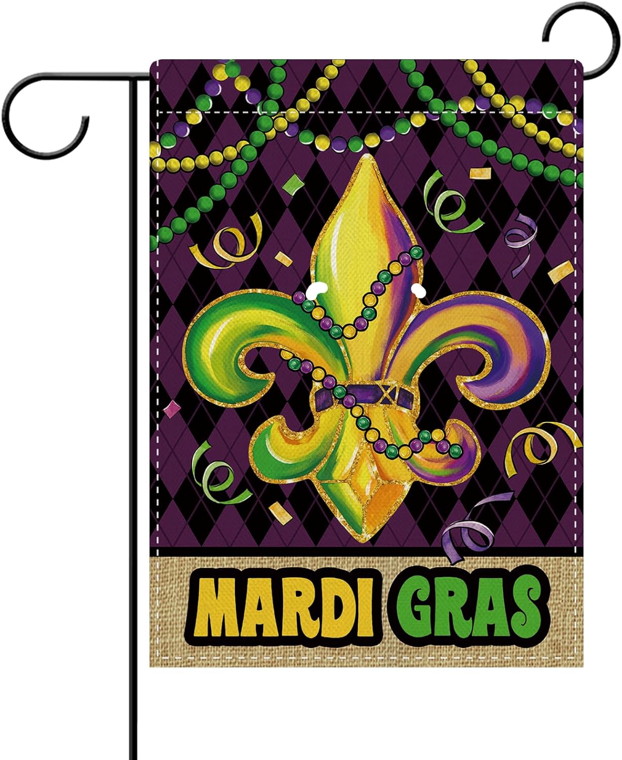 Home Decor New Orleans - Dyrenson Mardi Gras Fleur De Lis