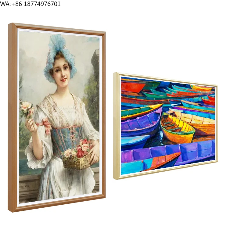Home Decor Video - NFT Multi-Language Wall-Mounted Electronic Home Decoration
