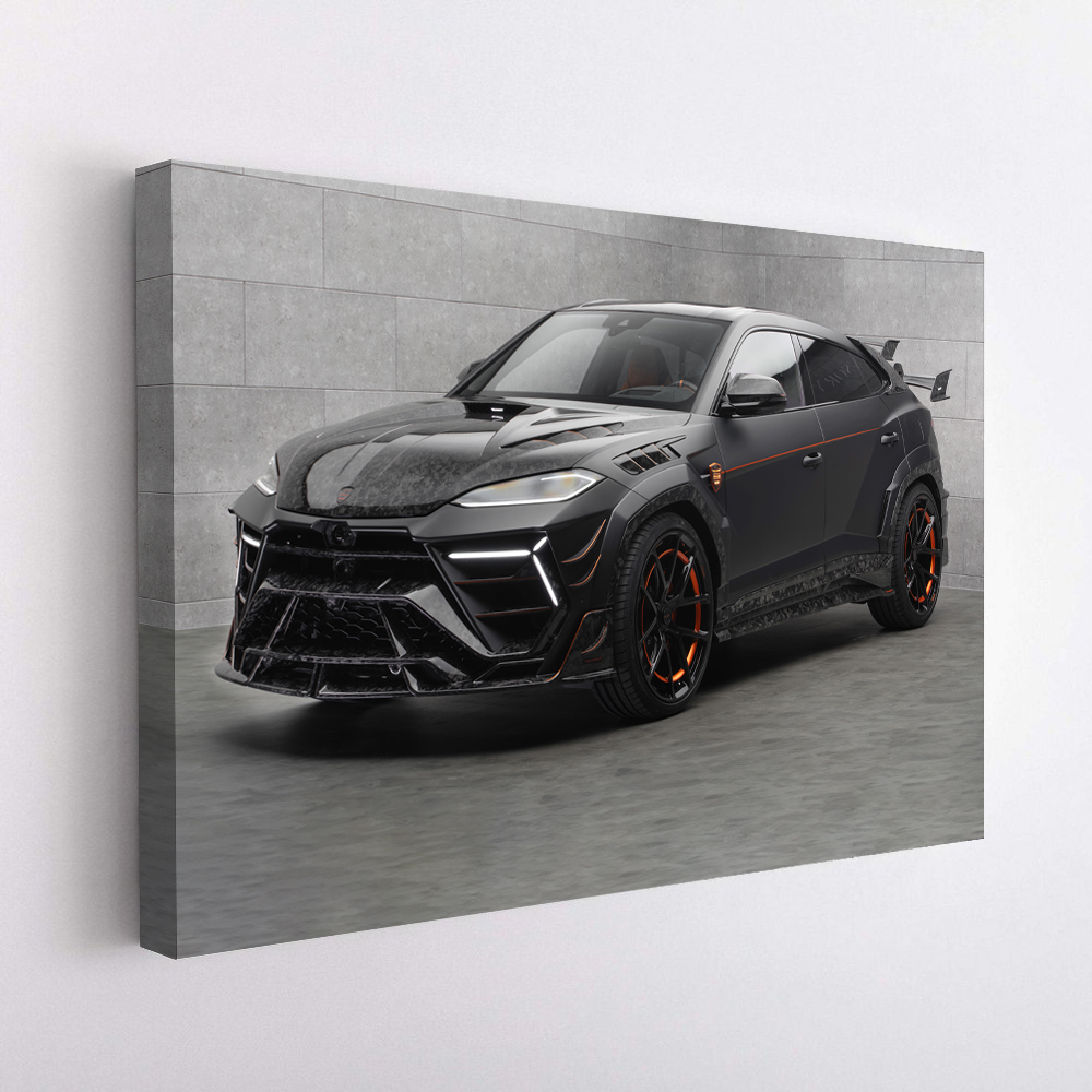 Home Decor Interior - Modern Home Decoration Painting Supercar Lamborg