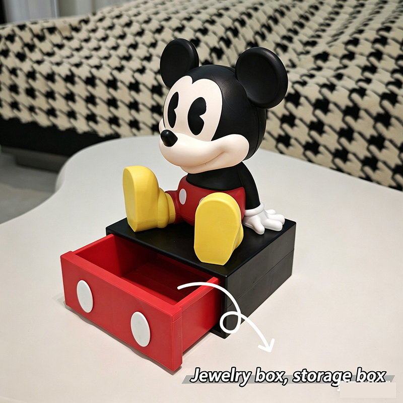 Home Decor Disney - Cute Mouse Drawer Storage Box Desktop