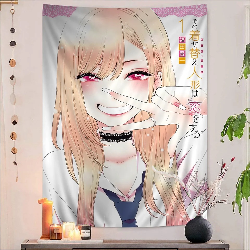 Aesthetic Tapestry - Hot My Dress-Up Darling Anime Wall