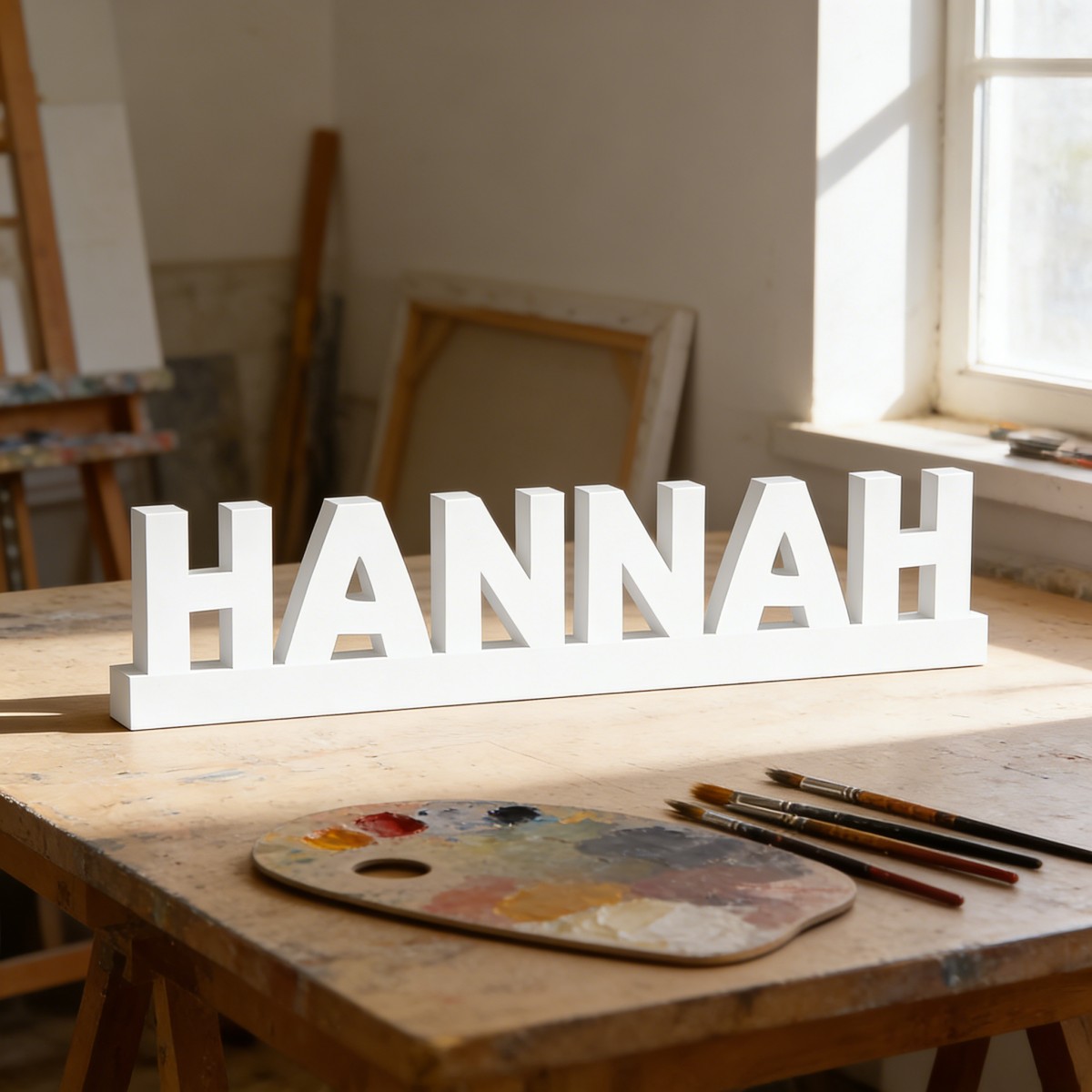 Home Decor Diy Ideas - 1pc Custom Name Plaque,Home Decor,PVC Ornament,