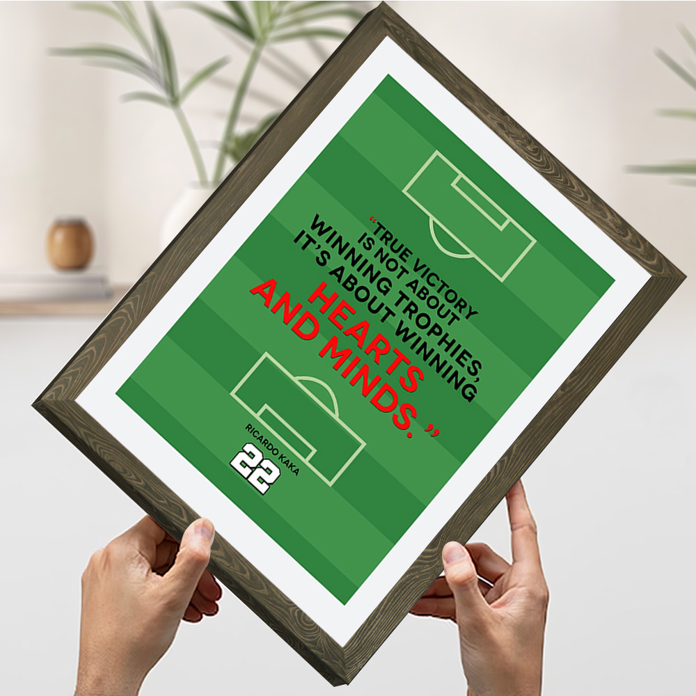 Ricardo Kaka Quote on Soccer F - Home Decor Quotes On Wall ulasan dan harga