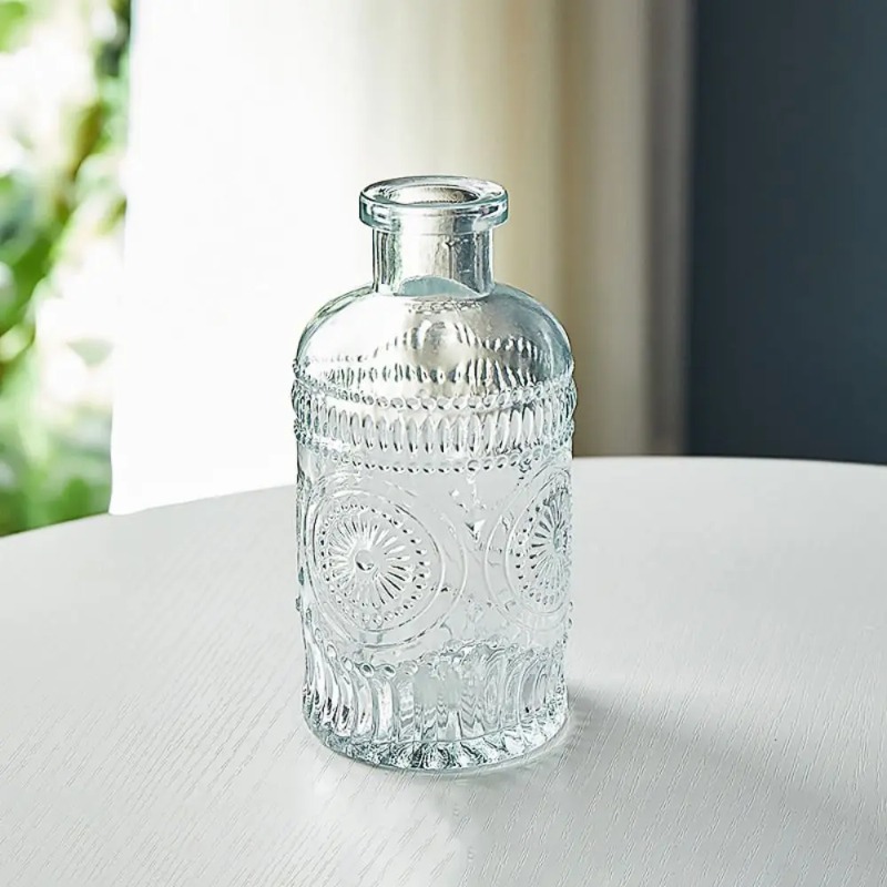 Simple Vintage Embossed Glass  - Home Decor Diy Ideas ulasan dan harga