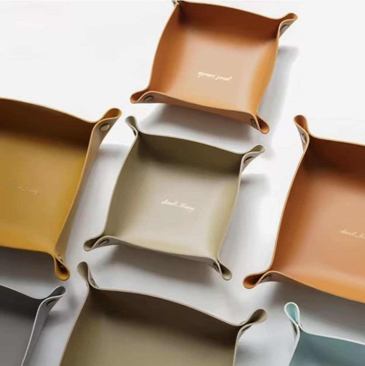 Nordic Style Leather Storage T - Home Decor Japandi ulasan dan harga
