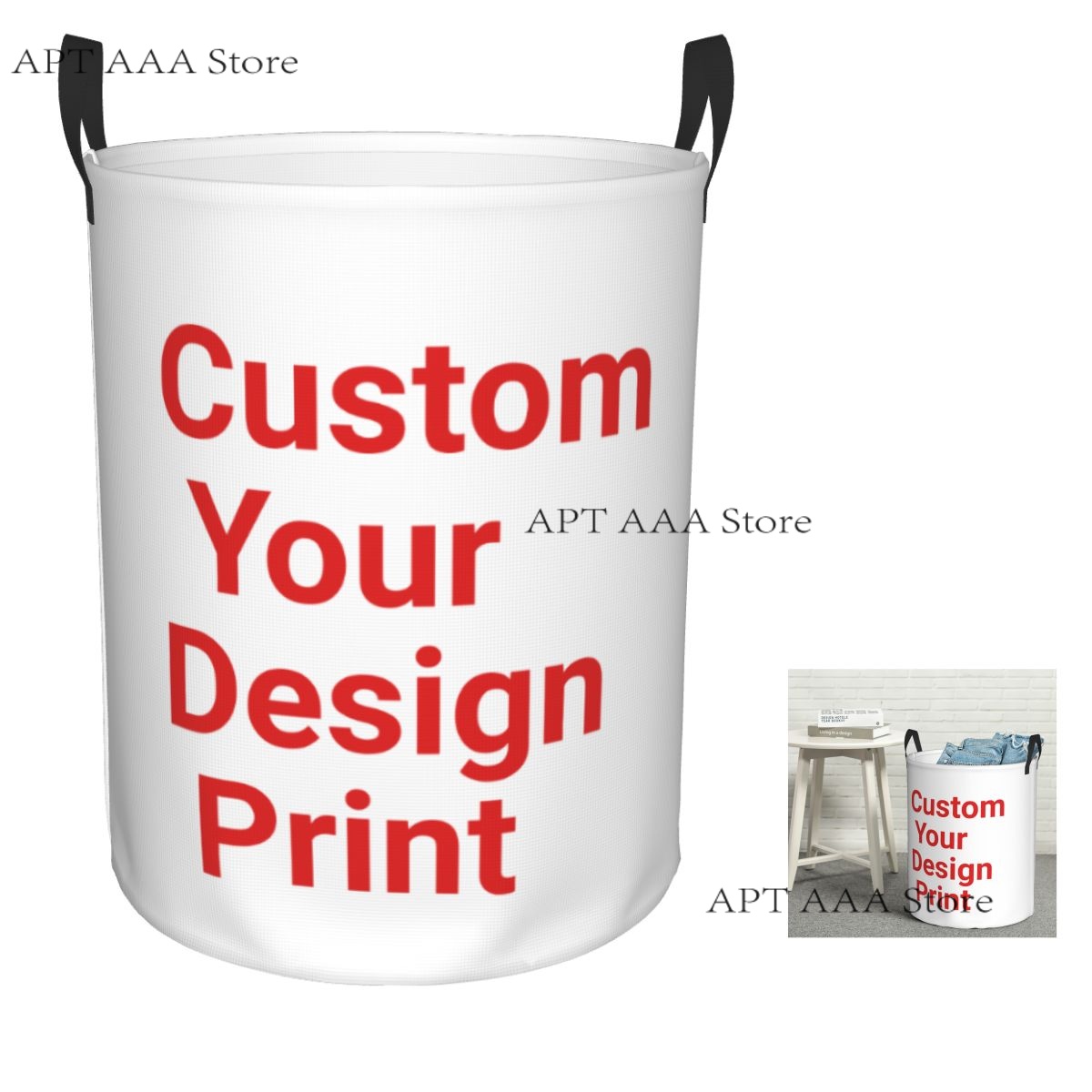 Custom Round Laundry Hamper St - Home Decor Hampers ulasan dan harga
