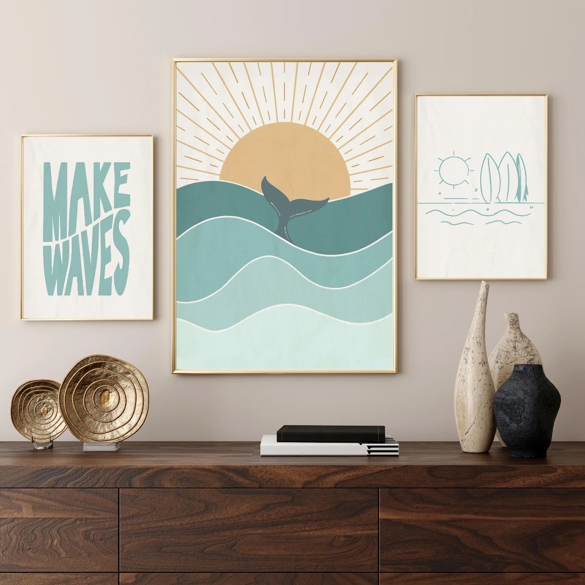 3pcs ModernMinimalist Boho Sur - Home Decor Theme ulasan dan harga