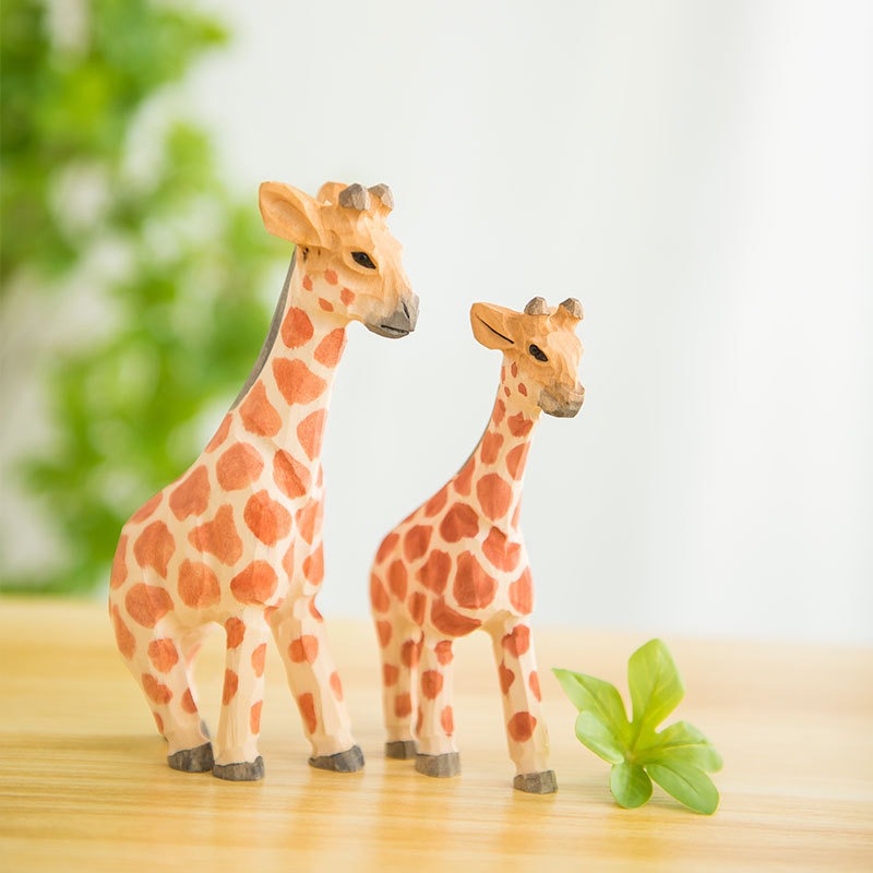 Handmade Wooden Animal Figurin - Home Decor Diy Ideas ulasan dan harga