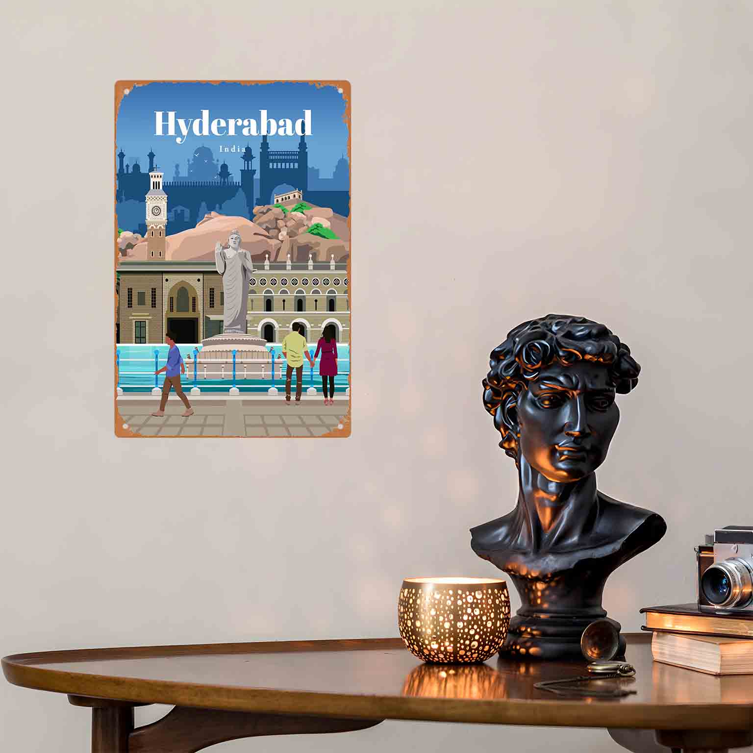 2D FLAT 1pc Hyderabad India Ci - Home Decor Hyderabad ulasan dan harga