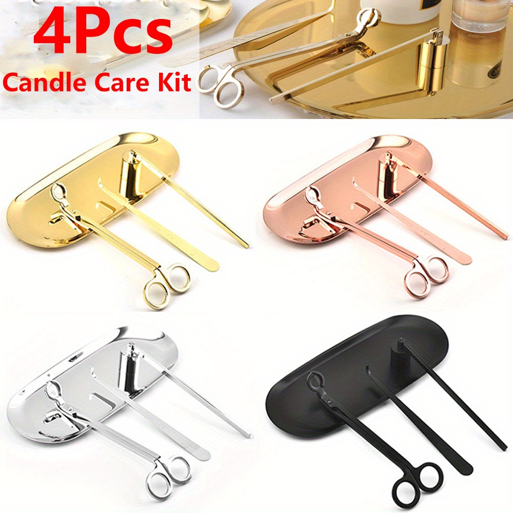 4pcs/set Luxury Candle Care Ki - Home Decor Kit ulasan dan harga