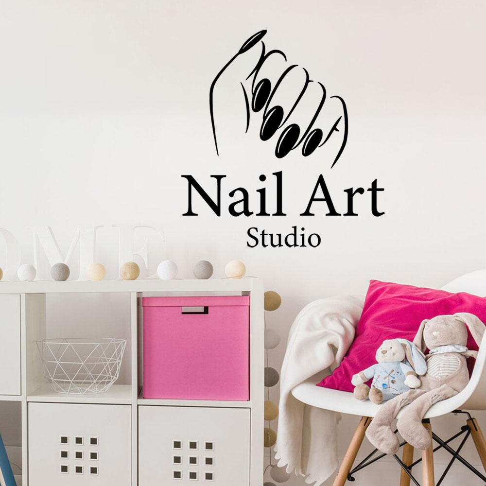 1PC Colorful Manicure Customiz - Home Decor Wallpaper ulasan dan harga