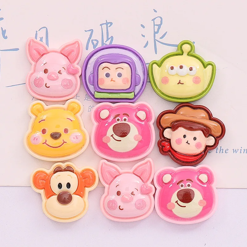 10Pcs Resin Cartoon Animation  - Home Decor Disney ulasan dan harga