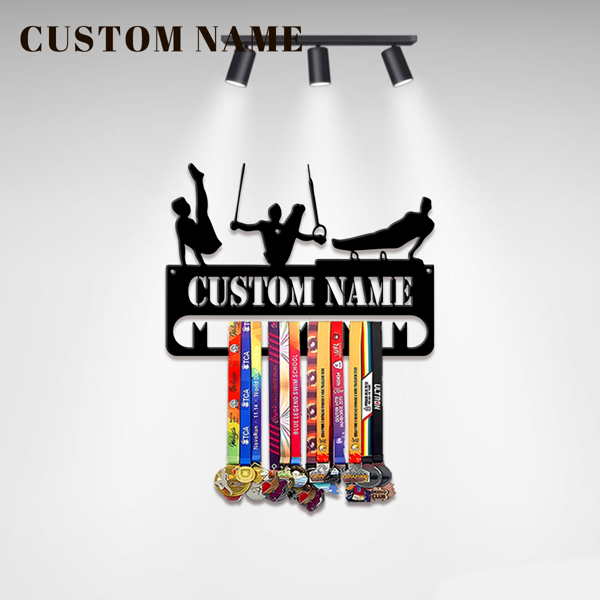 1pc Custom Fitness Metal Medal - Home Decor Product ulasan dan harga