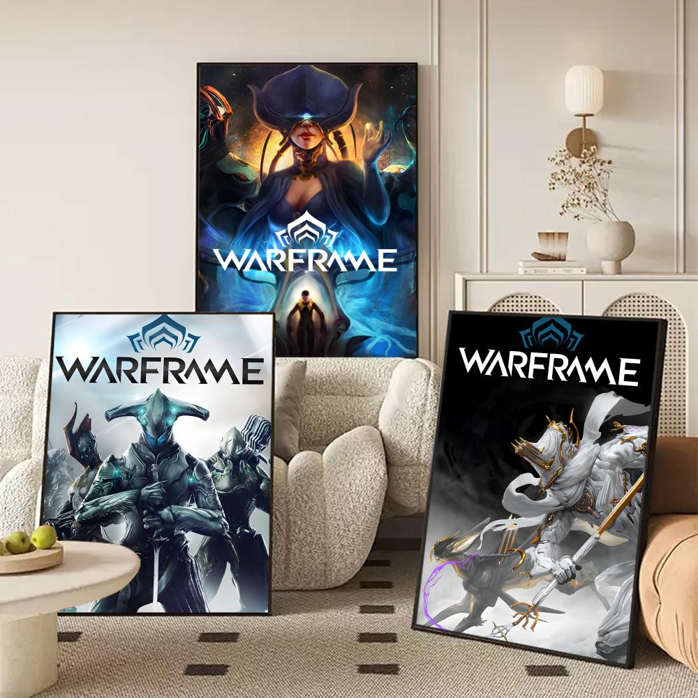 Video Game W-Warframe Poster T - Home Decor Video ulasan dan harga