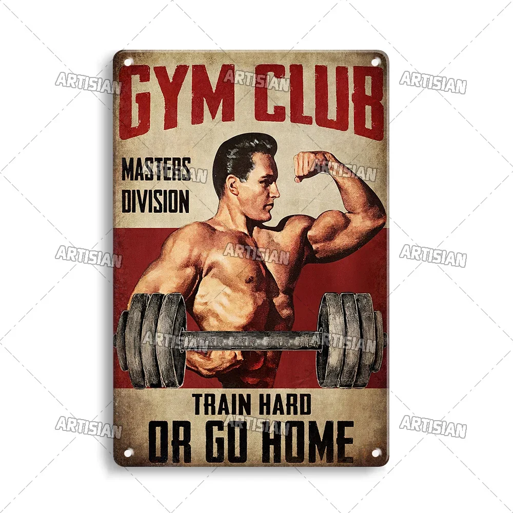 Old Man Gym Club Inspirational - Home Decor Quotes ulasan dan harga