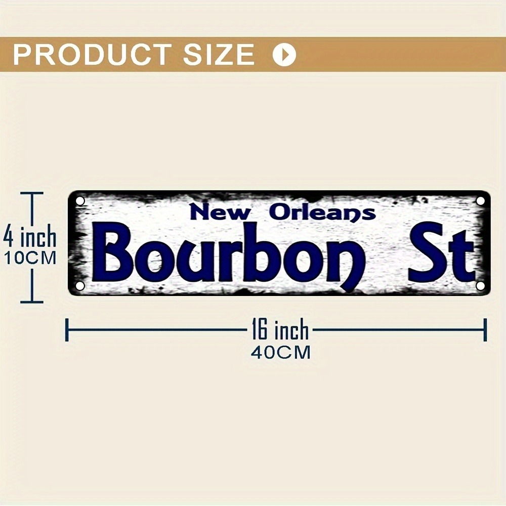 Custom Bourbon St New Orleans  - Home Decor New Orleans ulasan dan harga