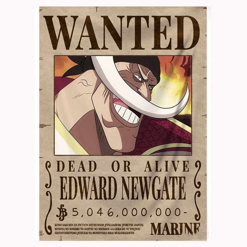 One Piece Manga Tapestry Wante - Aesthetic Tapestry ulasan dan harga