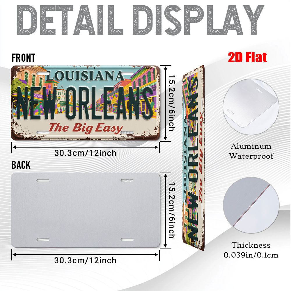 Vintage New Orleans Louisiana  - Home Decor New Orleans ulasan dan harga