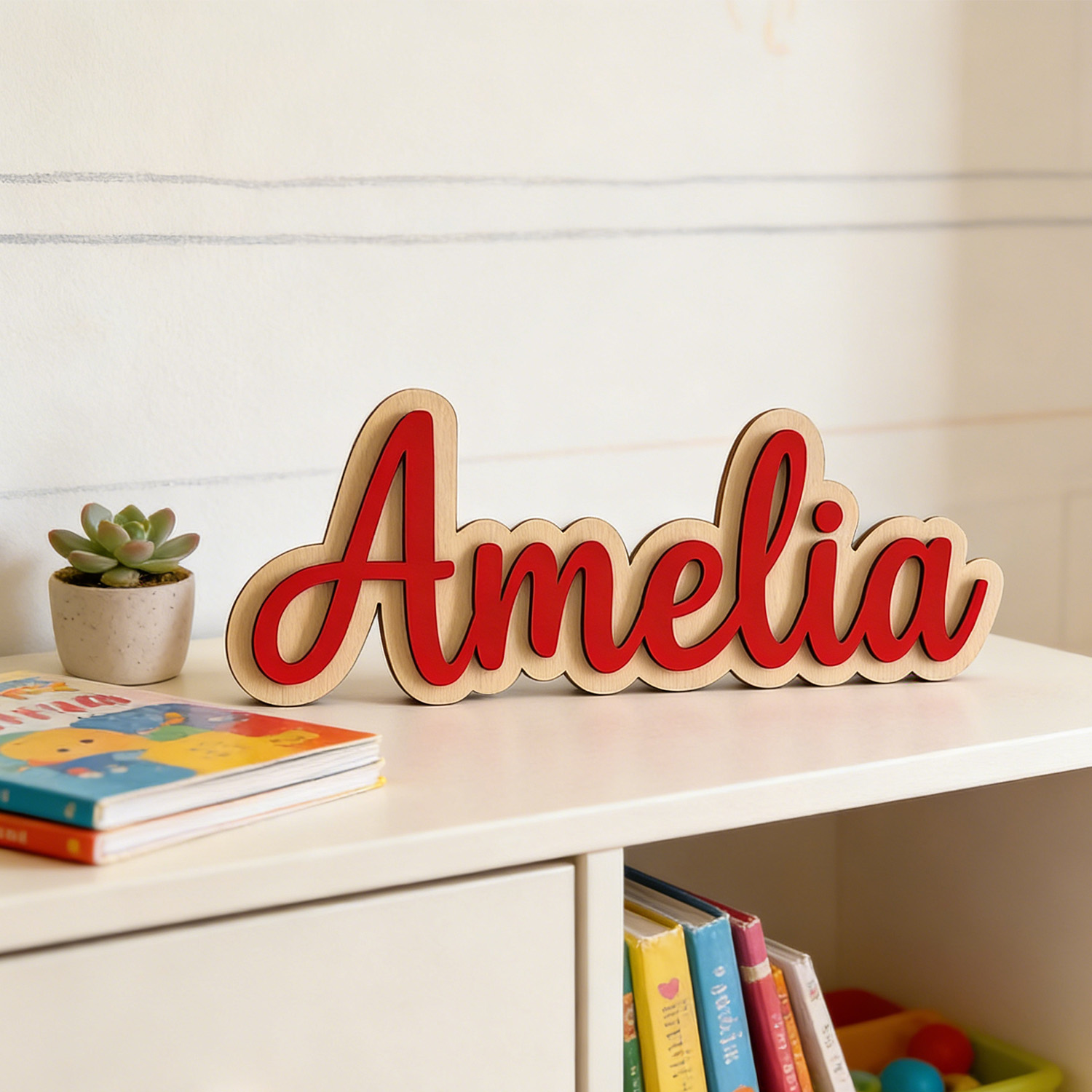 1pc Customized Double-layer Wo - Home Decor Pinterest ulasan dan harga