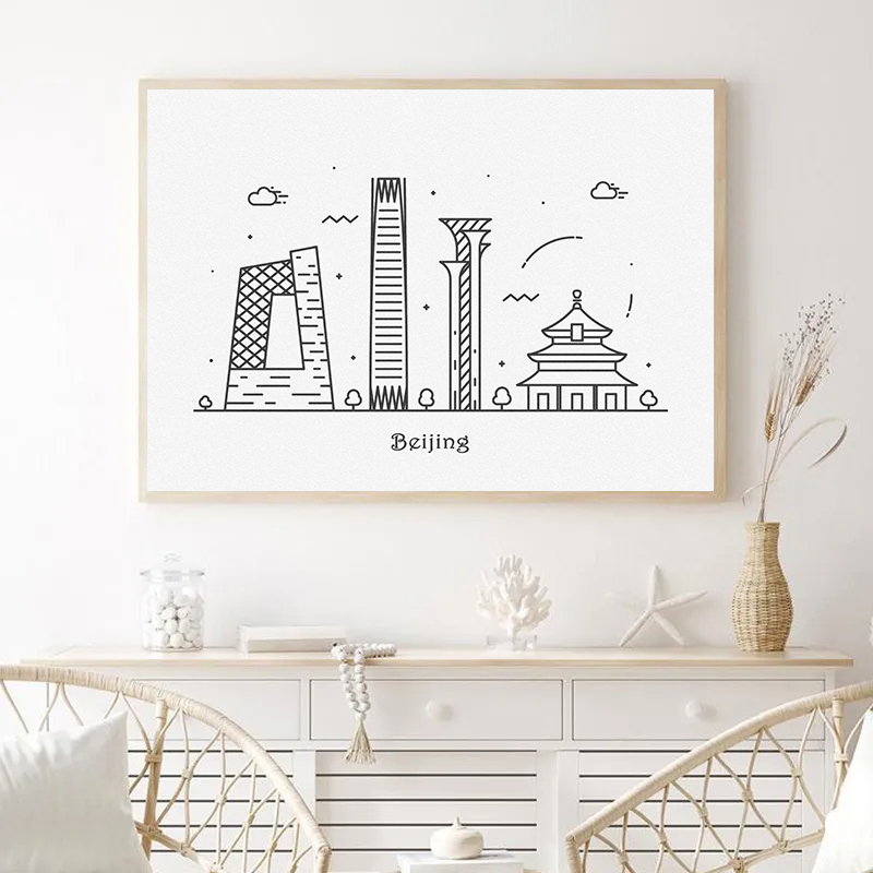 City Line Beijing Paris New Or - Home Decor New Orleans ulasan dan harga