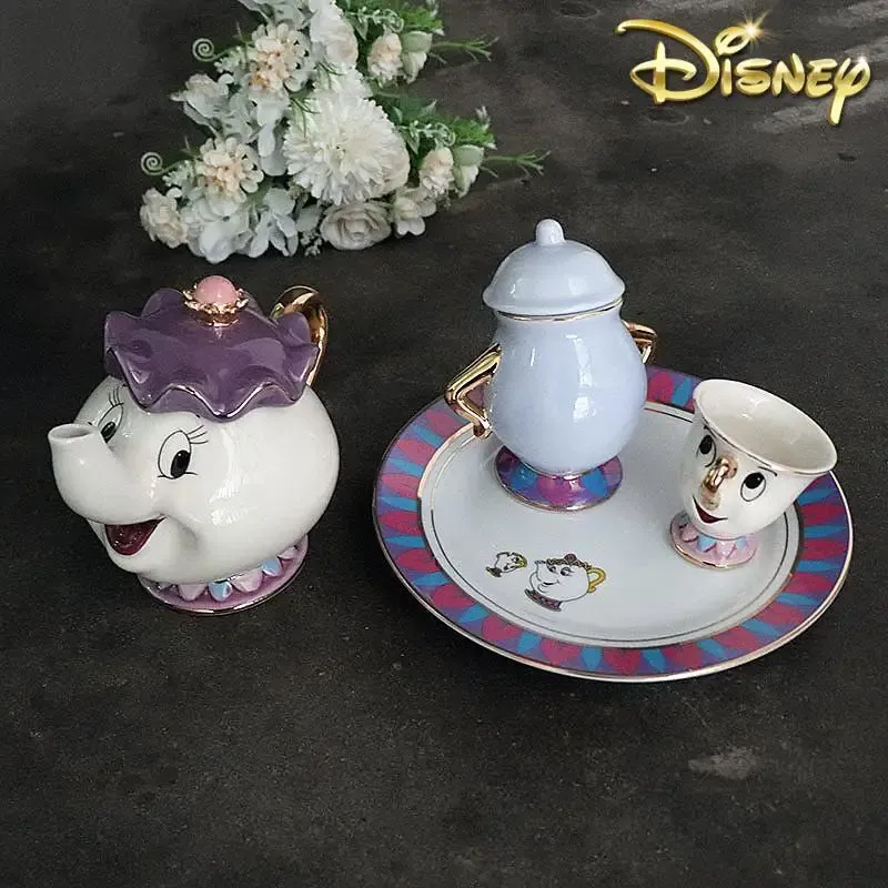 Hot Teapot Cartoon Beauty And  - Home Decor Disney ulasan dan harga