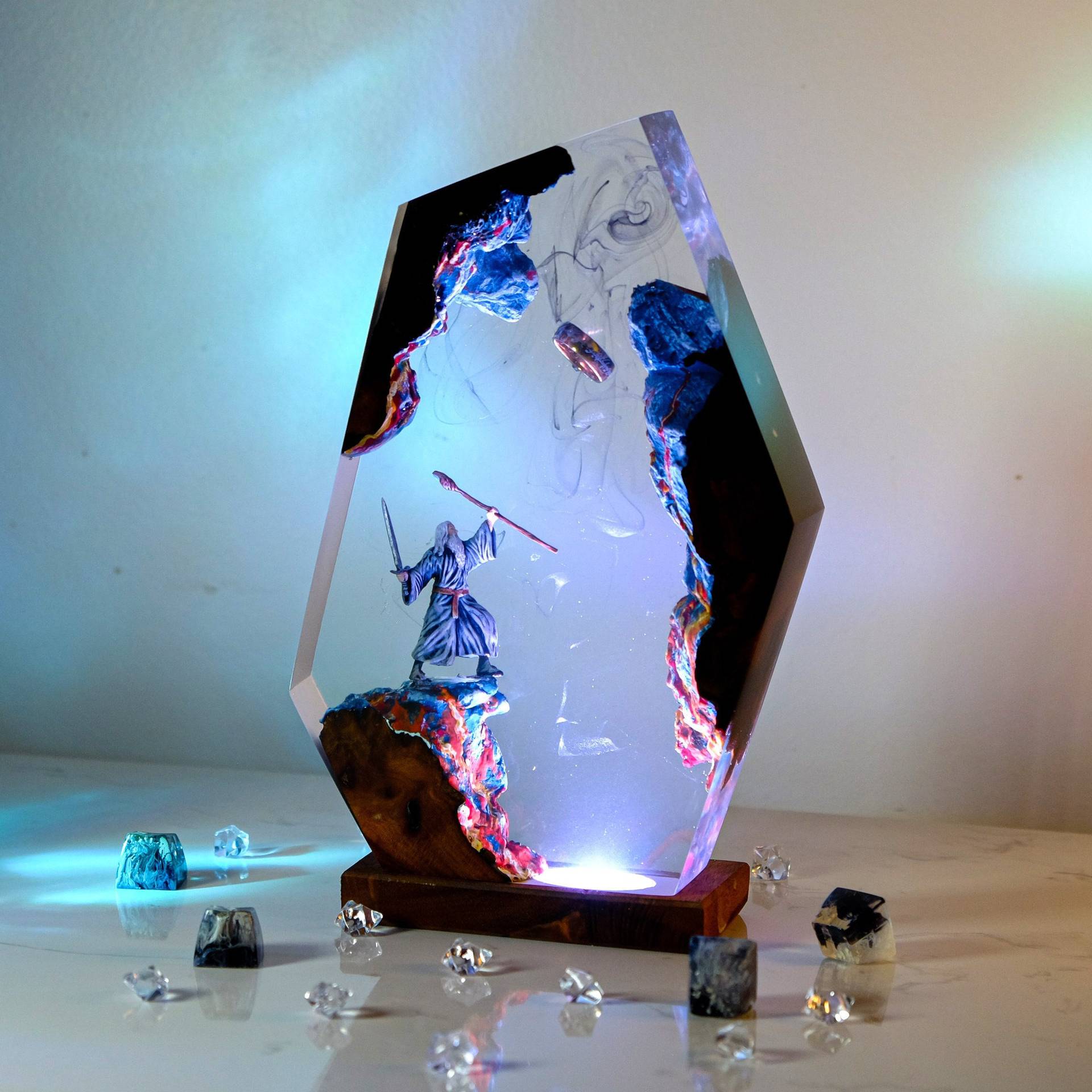 Movie Scence Figure Table Resi - Home Decor Product ulasan dan harga