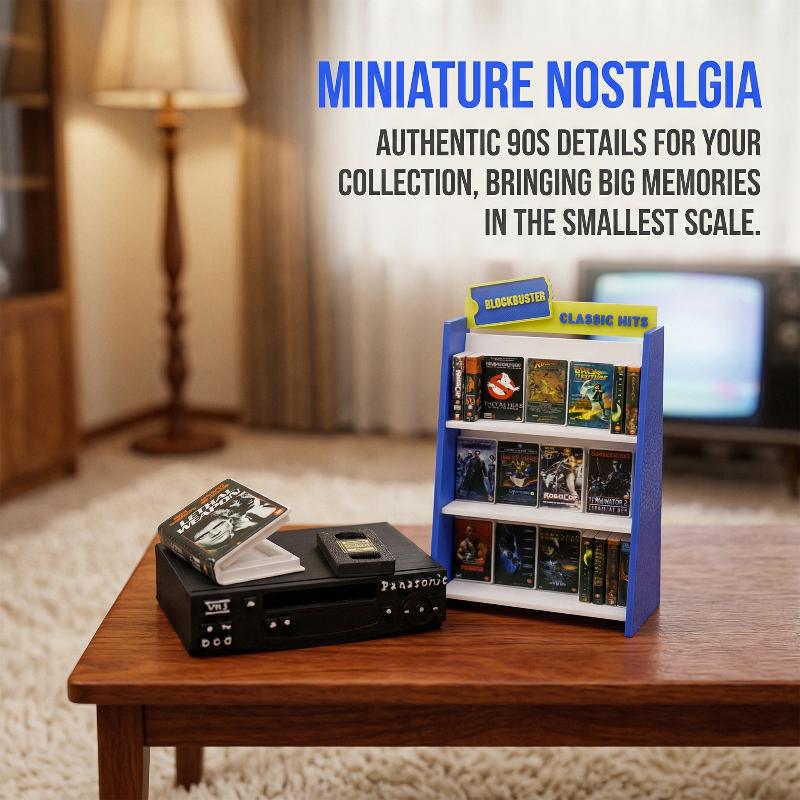 1 Set Miniature 1/12 Dollhouse - Home Decor Video ulasan dan harga