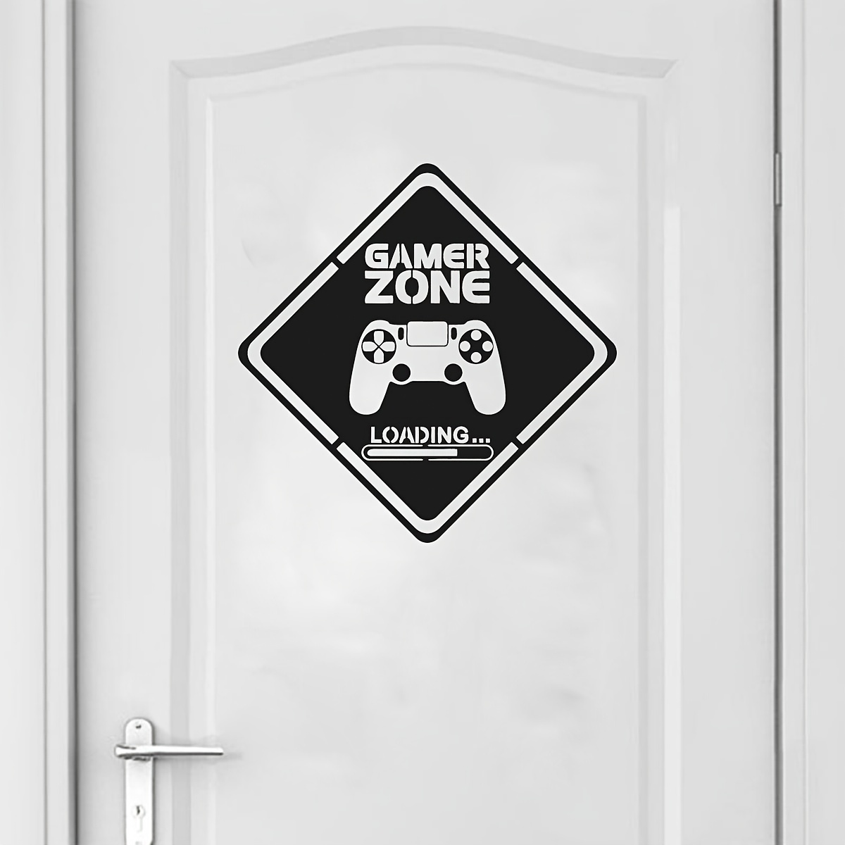 1pc Gamer Zone Door Decal Wall - Home Decor Video ulasan dan harga