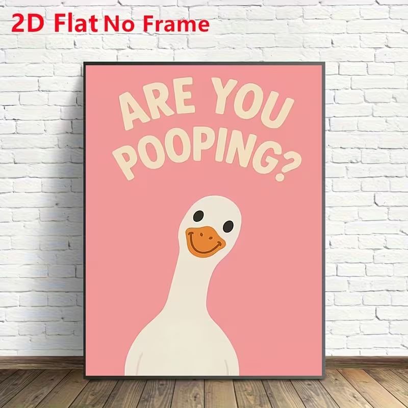 Modern Pink Are You Pooping Qu - Home Decor Quotes ulasan dan harga