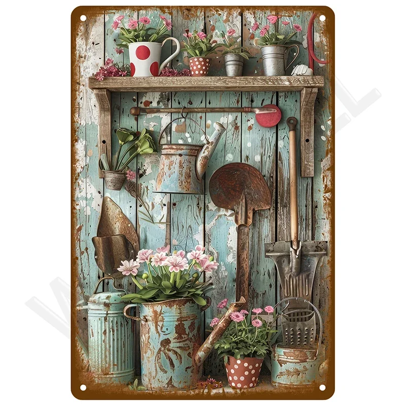 Vintage Bar Metal Signs Bathro - Home Decor Interior ulasan dan harga