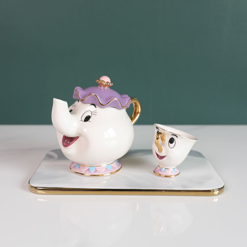 Teapot Cute Manga Coffee Pot M - Home Decor Disney ulasan dan harga