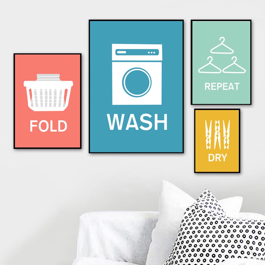 Home Decor Modern Laundry Room - Home Decor Quotes On Wall ulasan dan harga