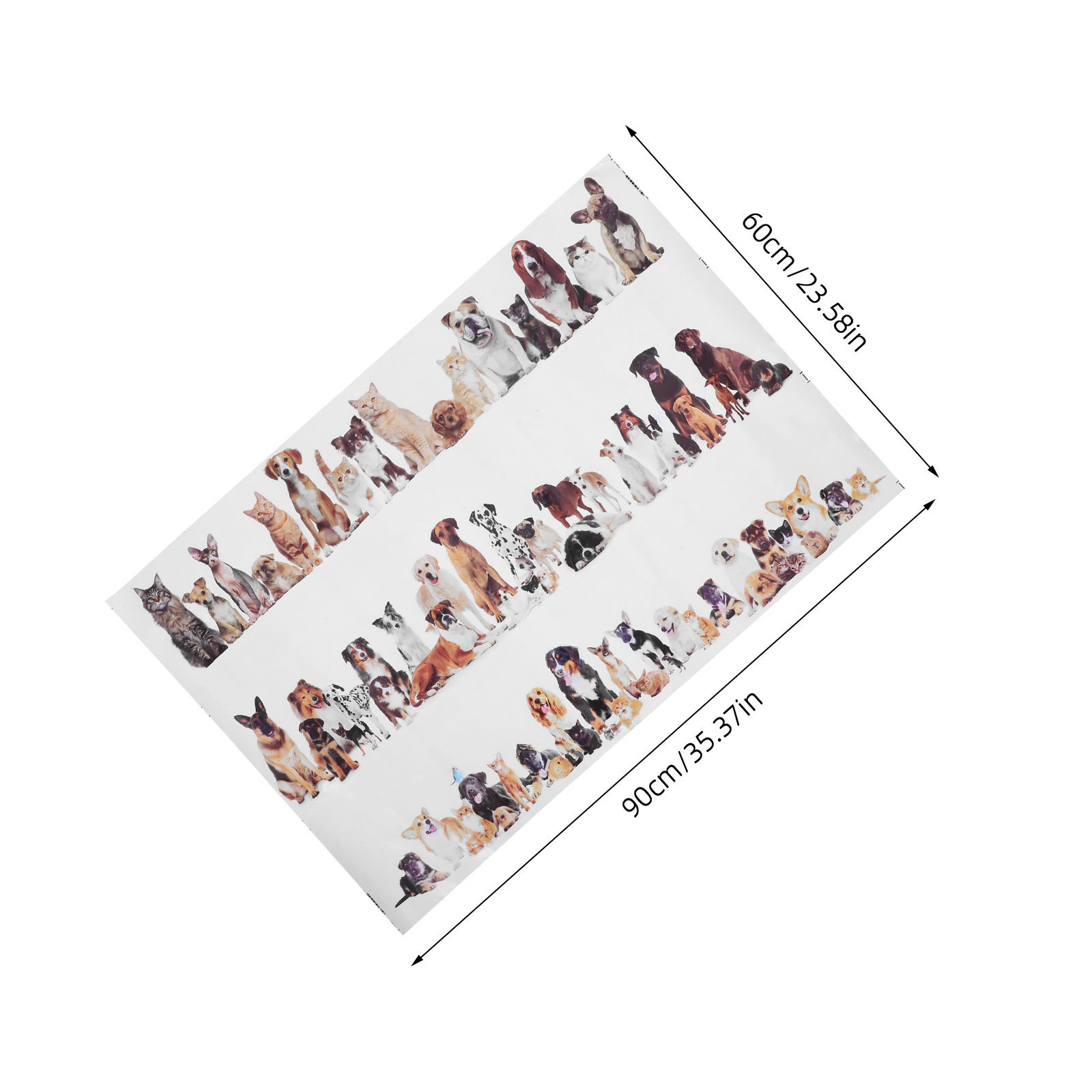 Decor Wall Art Stickers Home D - Home Decor Wallpaper ulasan dan harga