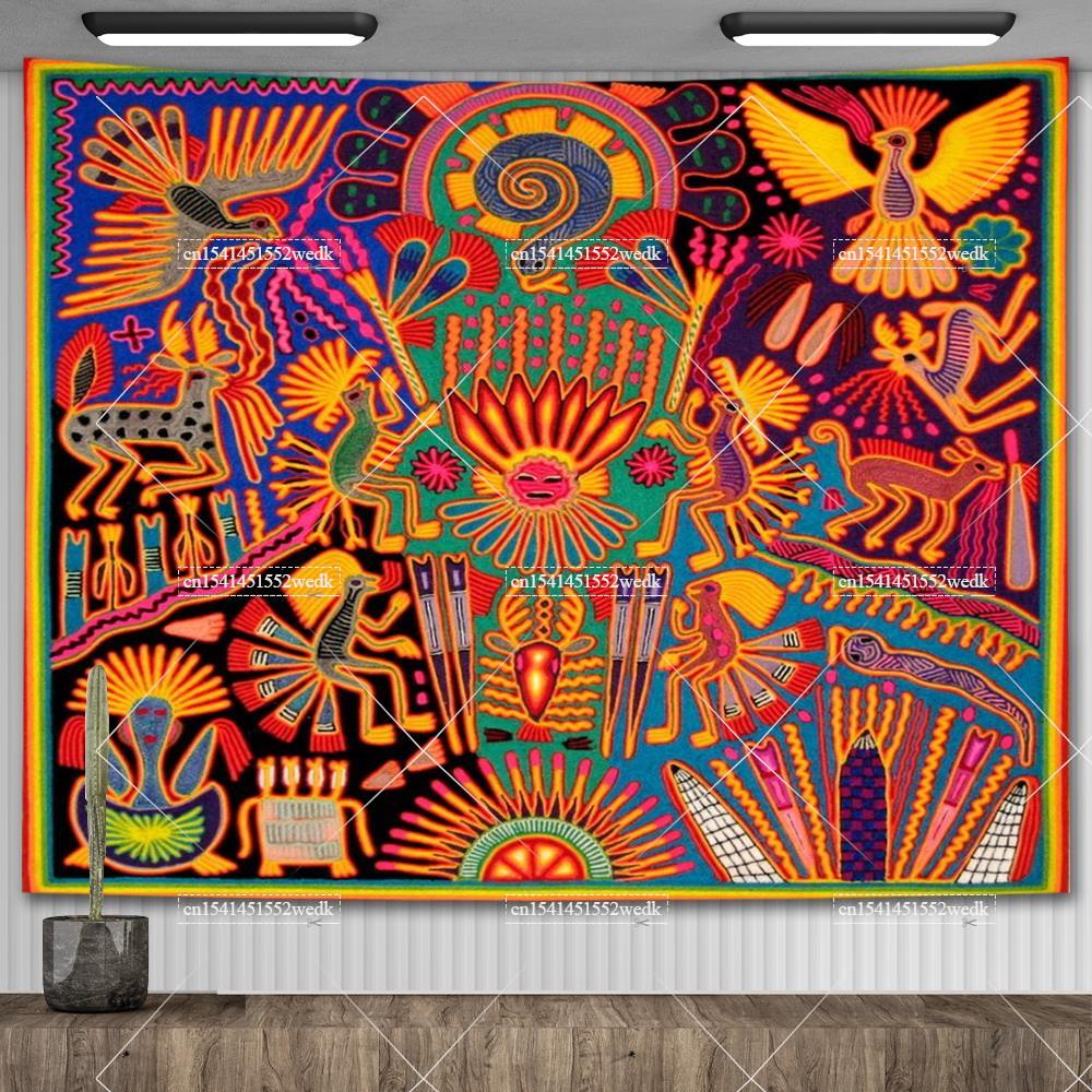 Mexico Mexican Mayan Tribal Ar - Aesthetic Tapestry ulasan dan harga